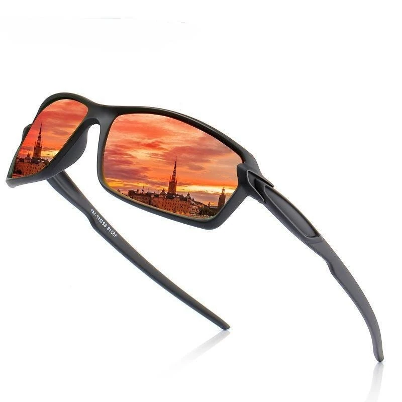 Men Polarized Sunglasses Fashion Square Sports Sun Glasses Male Driving Fishing Goggle UV400 Women Travel Eyewear (image for) Men Polarized Sunglasses Fashion Square Sports Sun Glasses Male Driving Fishing Goggle UV400 Women Travel Eyewear